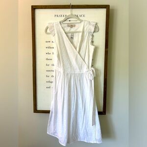 Loft white dress